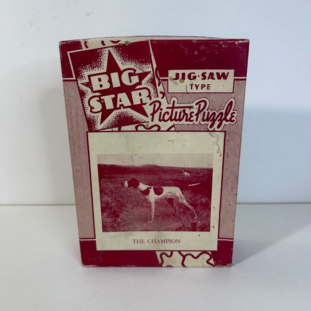 Vintage Big Star Jigsaw Picture Puzzle Lot Riot of Color Champion Main Street - Picture 7 of 14